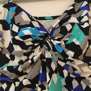 Tankini sz 18w built-in bra